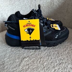 Herman Survivors Women's Cary Soft Toe Slip Resistant  Work Shoes Size 6 New